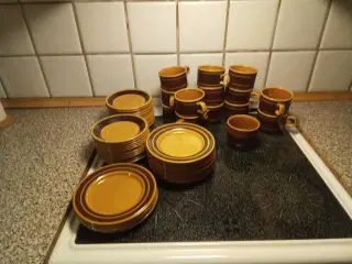 Retro kopper & under +desert +sukker skål