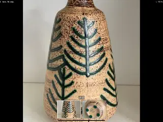 Vase med grantræer tysk
