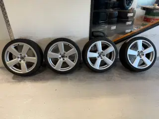 19”alufælge til Vw/skoda/seat/audi med nye dæk