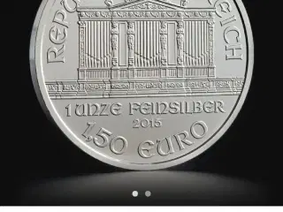 20 unzer Østrigsk Philh Sølvmønt