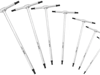 USAG 280T stiftnøgle med T-greb, sæt 2-8mm 7stk
