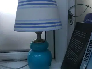 Royal copenhagen bordlampe blå