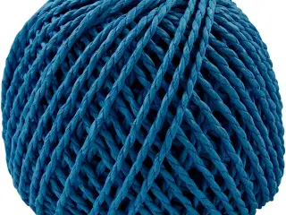 Papirgarn, tykkelse 2,5-3 mm, mørk blå, 150 g, 40m/ 1 ngl.