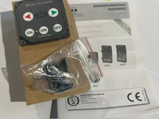 Side power knap panel