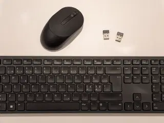 Dell Pro trådløst tastatur og mus