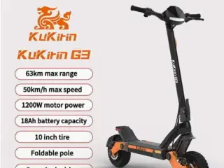 Kukirin g3 el løbehjul sælges , 1 måned gammelt 