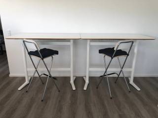 Bar / cafe / skrivebord med stol