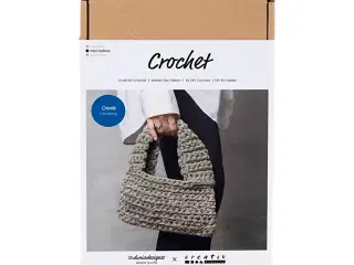DIY Kit Hækle, Chunky taske, olivengrøn, 1 pk.