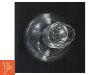 Glasdekoration med prop (str. 26 x 9 cm)