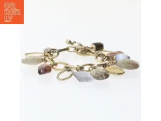 Dyrberg/Kern armbånd med vedhæng (str. 22 cm)