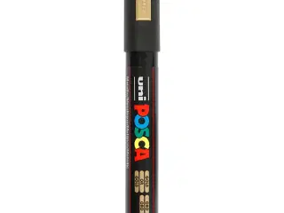 Posca Tusch, PC-5M, streg 2,5 mm, medium, guld, 1 stk.