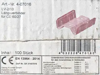 Knauf samlestykker