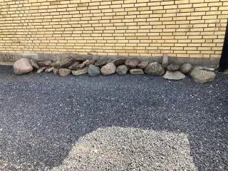 Store / mellemstor sten til bålplads, bede m.m.