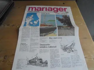 Mariager – Turistavisen fra 1984 – god stand  