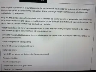 Ergonomisk kontorstol