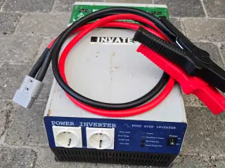 Inverter 1800 vat ren sinus. 12volt til 230 vat