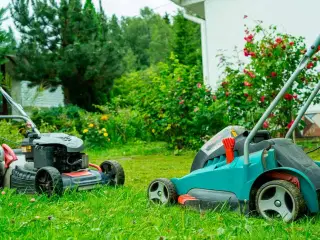 Plæneklipper, batteri akku model,
