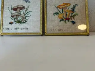 Små broderet billeder