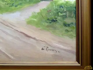 Maleri af Osvald Rasmussen (1885-1972)