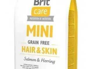 Hundefoder tørfoder Brit Care Mini Hair & Skin – Laks & Sild – 7 kg