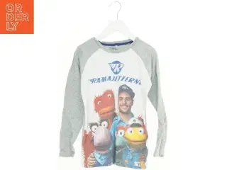 Langærmet T-shirt med Ramajetterne print fra DR (str. 140)