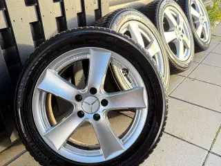 17" 5x112 alufælge til Mercedes YOHOHAMA vinterdæk