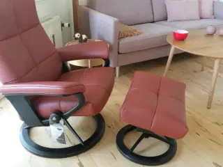 stressless david med skammel på signatur stel.