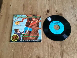 Retro. H.C. Andersen Bog/ Singel Plade