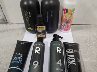 Hårpleje, conditioner, saltvands spray og Hair ton