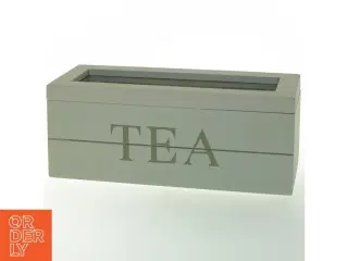 Teholder i træ (str. 23x9,5 cm)