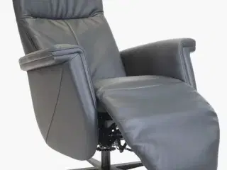 Lindebjerg el-lænestol med lift– sort læder