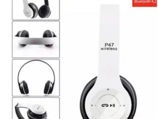 3 stk. P47 trådløst headset hvid