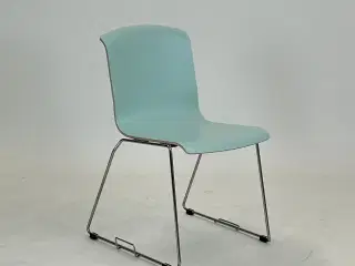 Magnus Olesen Stol – Turkis med Krom Stel