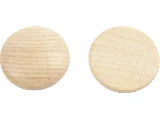 Træknap, diam. 30 mm, tykkelse 6 mm, 150stk./ 1 pk.