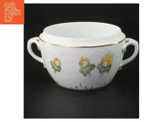 Porcelæns sukkerskål uden låg fra B&G (str. Ø 11 cm)