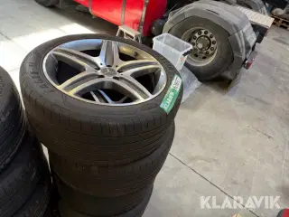 Alufælge på dæk Goodyear Eagle F1