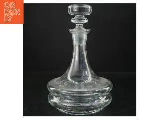 Glas karaffel med prop (str. 27 cm)