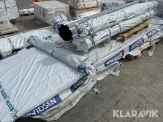 Tag/facadeplader/Nedløb Rodena/Lindab/Reinzink 18 styk