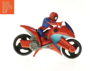 Spidey motorcykel figur (str. 23 cm)