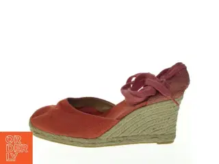 Espadrilles med kilehæl (str. 41)