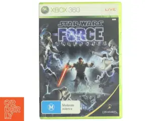 Star Wars: The Force Unleashed Xbox 360 spil fra LucasArts