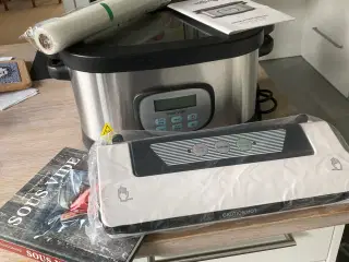 Sous vide maskine + bog 