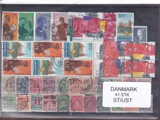 Danmark Samling - 41 Stk. Stemplet/Ustemplet