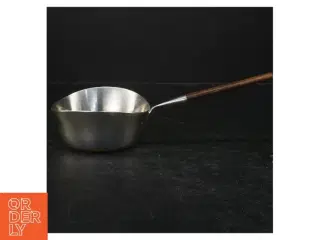Rustfri stålpande med træhåndtag (str. Ø. 11 cm. længde, 25 cm)