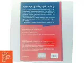 Psykologisk-pædagogisk ordbog (Bog)