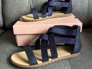 Graceland sandaler, marineblå, str. 37