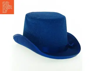 Blå glitter hat (str. Ø. 30 cm)