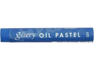 Gallery Oliepastel Premium, L: 7 cm, tykkelse 11 mm, kobolt blå (221), 6stk./ 1 pk.