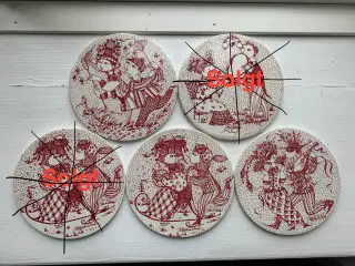 Månedsplatter,  Bjørn Wiinblad