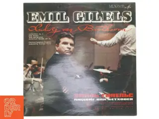 Emil Gilels - Beethoven Koncert Nr. 2 LP fra Мелодия